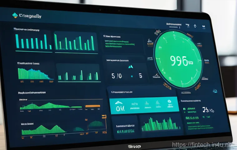 블록체인 기반 암호화폐 거래소 - "A highly secure, futuristic cryptocurrency exchange interface, depicted as a robust digital vault o...