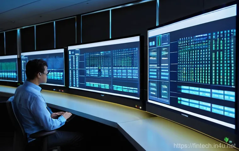 핀테크 로보틱 서비스 - **Prompt:** A young professional, elegantly dressed in business casual attire, stands in a bustling,...